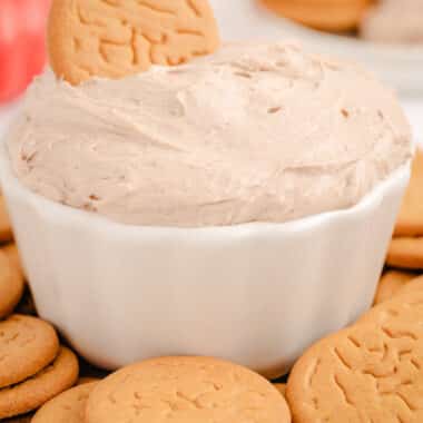 pumpkin spice cake batter dip with Greek yogurt