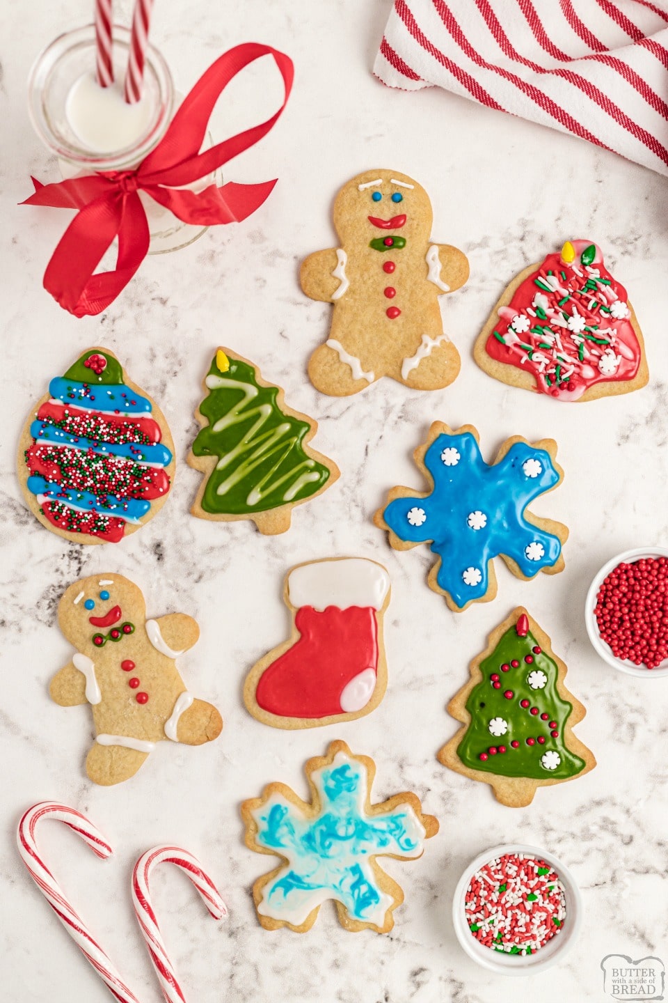 Soft Christmas Sugar cookie recipe