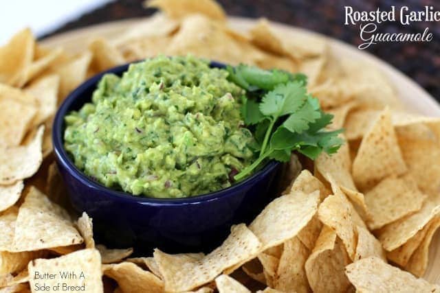 ROASTED GARLIC GUACAMOLE: Butter With A Side of Bread