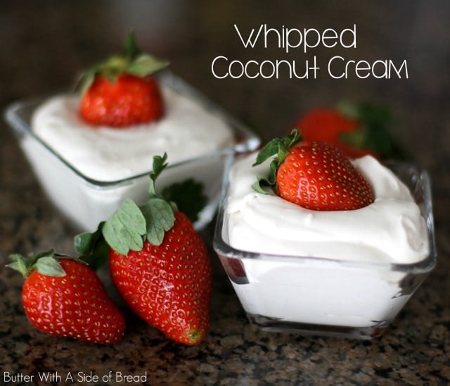 I love the idea of a light, sweet treat that is healthy. Does something like that exist? I'd like to think it does! This Whipped Coconut Cream pairs well with fruit, or you can use it in place of sweetened whipped topping in other recipes. I made changes simply because the original recipe wasn't sweet enough for me. {Does that surprise you?!} Enjoy!