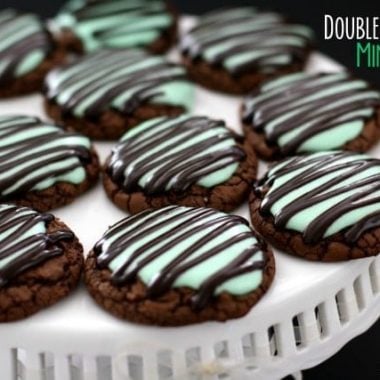 Double Fudge Mint Cookies: Butter With A Side of Bread