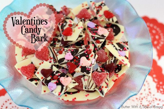 VALENTINE CANDY BARK: Butter With A Side of Bread