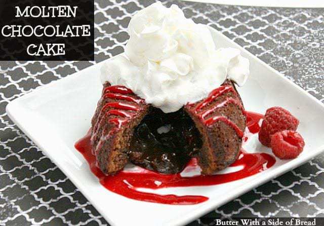 Butter With a Side of Bread: Molten Chocolate Cake