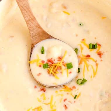 baked potato soup with bacon