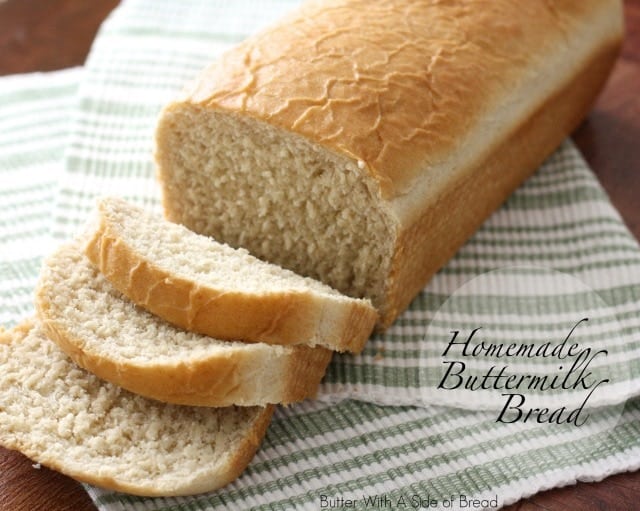 Buttermilk Bread baked fresh in your kitchen with this easy recipe! Buttermilk Bread is soft and has incredible flavor. Simple bread recipe that everyone loves. 