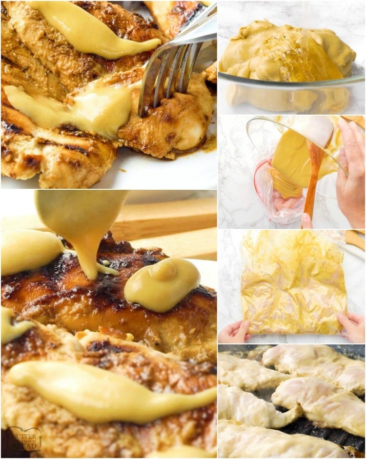 how to make grilled honey mustard chicken