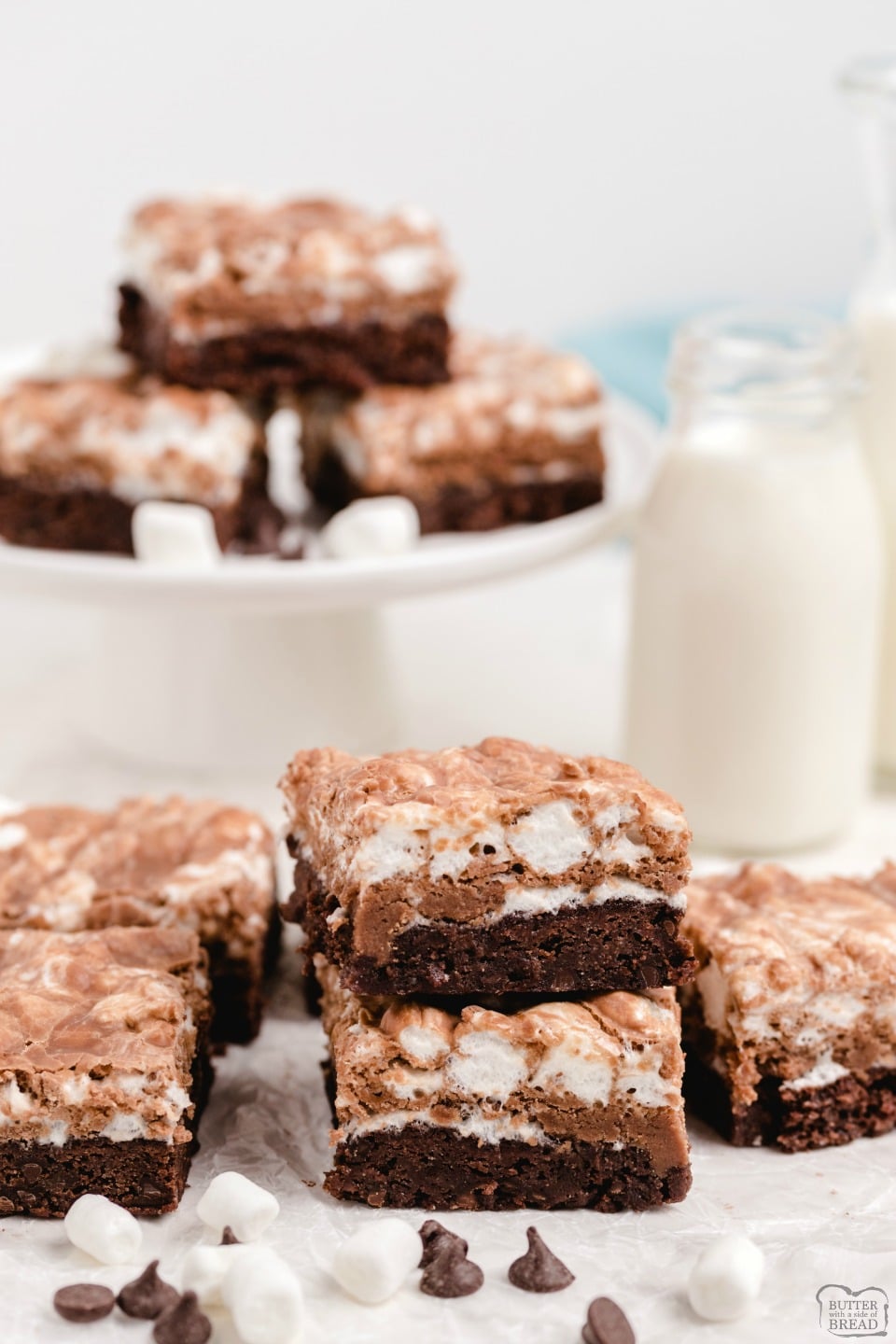 Best Homemade Marshmallow Brownies recipe