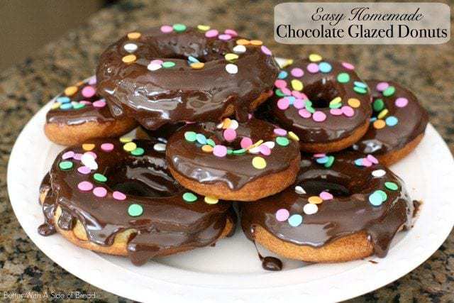 Easy Chocolate Glazed Donuts - Butter With A Side of Bread