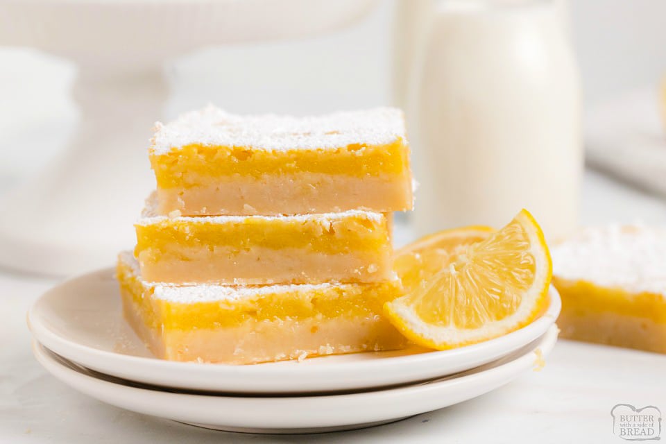 Best Easy 5 Ingredient Lemon Bars recipe