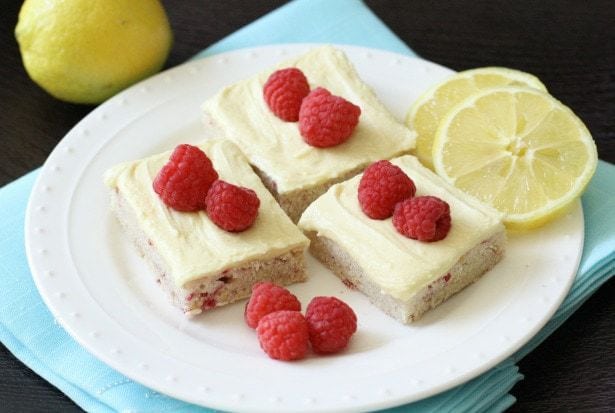 Lemon Raspberry Sugar Cookie Bars - Butter With A Side of Bread
