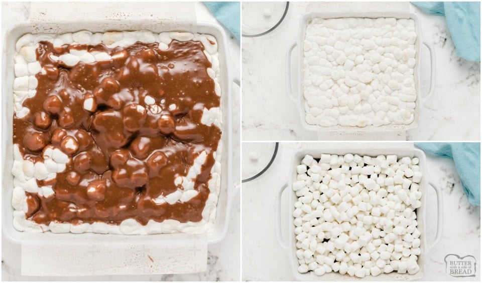 How to make Best Homemade Marshmallow Brownies recipe