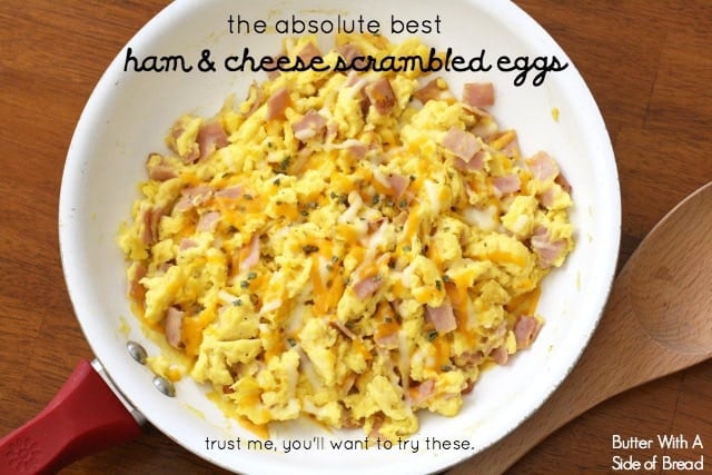 The Best Ham & Cheese Scrambled Eggs.IMG_0090