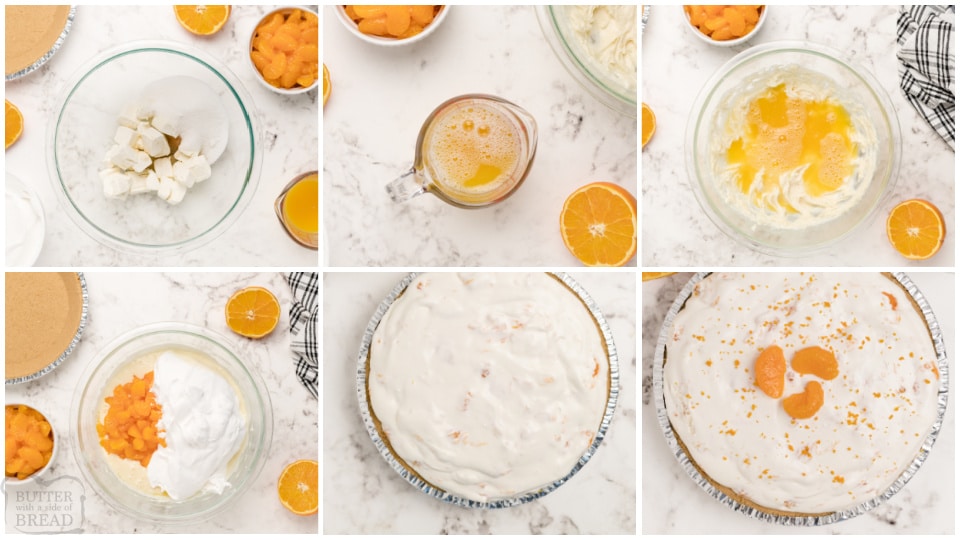 how to make orange creamsicle cheesecake