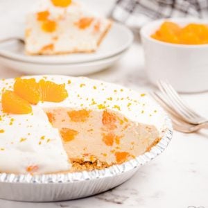 Easy No-Bake Orange Creamsicle Cheesecake recipe