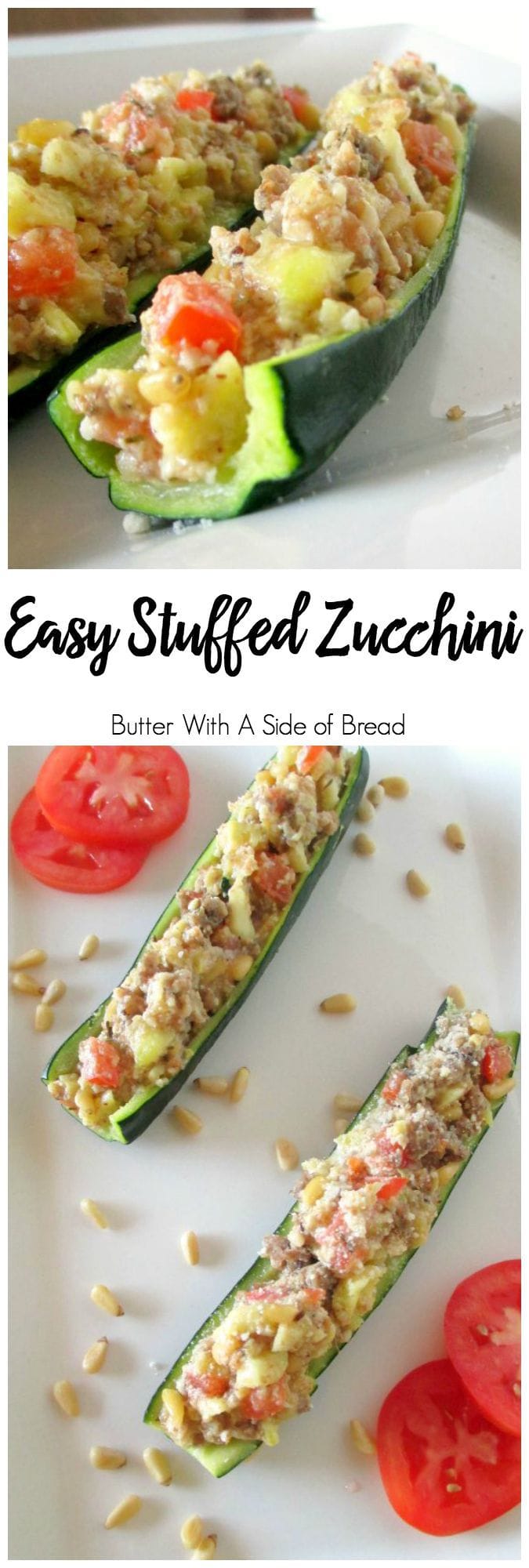 Our Easy Stuffed Zucchini is a simple, flavorful recipe that everyone enjoys. You can make the entire dish in the microwave- or put it on the grill!