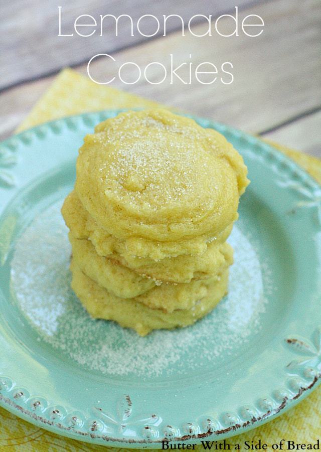 Lemonade Cookies - Butter With a Side of Bread
