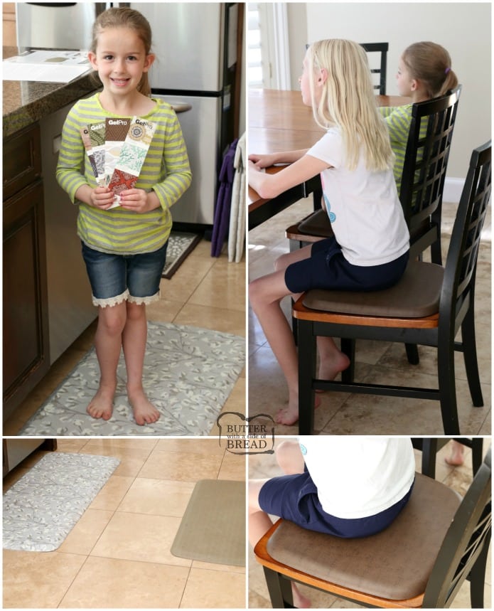 Honest GelPro Elite Floor Mat review, from a busy mom of 5. Why GelPro floor mats are the only and last floor mats you'll ever buy! GelPro floor mats are insanely comfortable, stay-put, durable and so pretty!