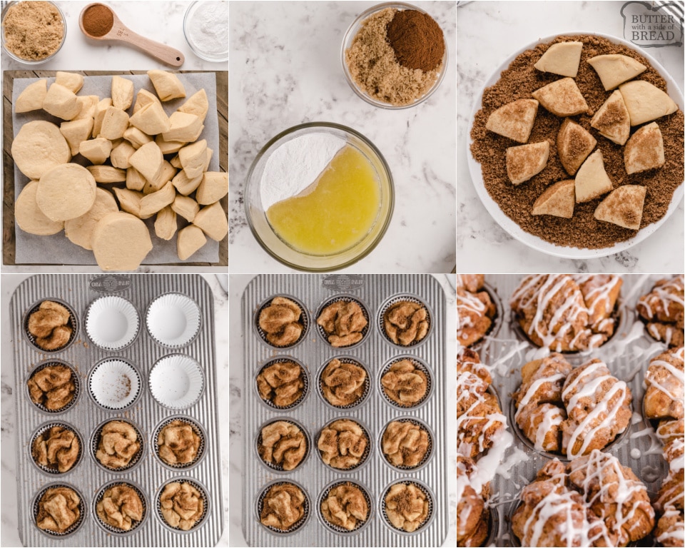 How to MAke Monkey Bread Muffins recipe