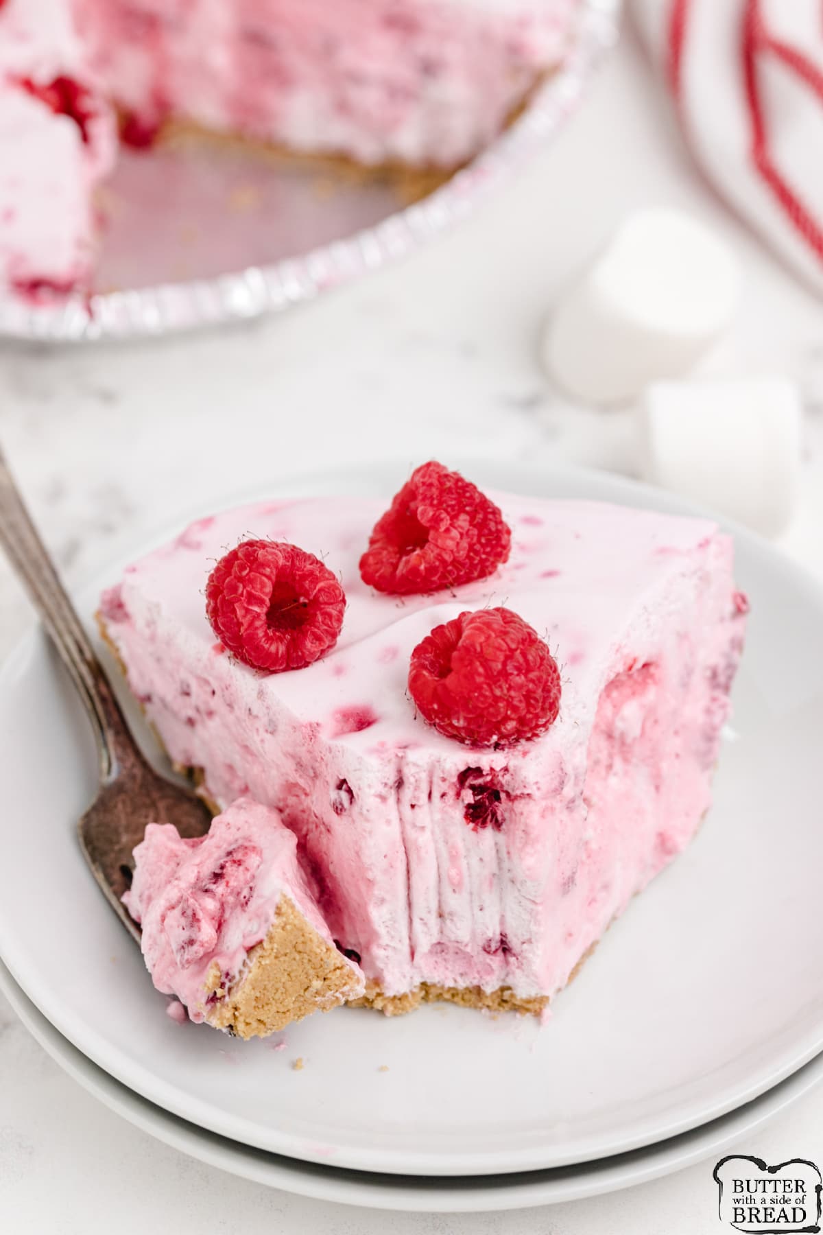 Raspberry Pie made with 5 ingredients 