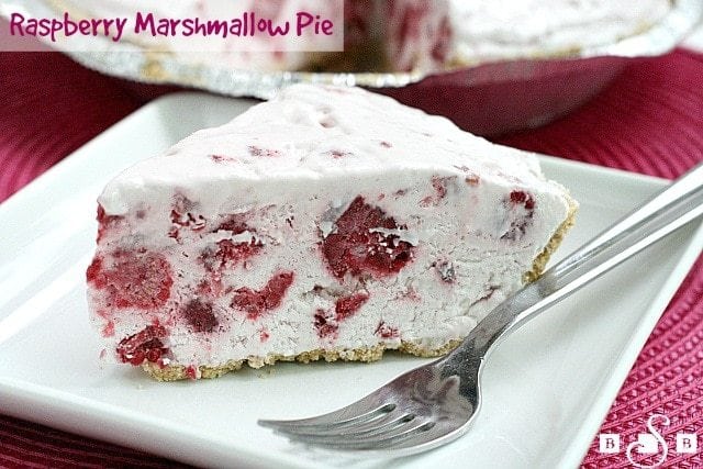 Raspberry Marshmallow Pie - Butter With a Side of Bread