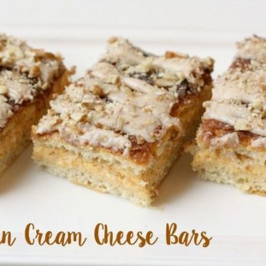 Pumpkin Cream Cheese Bars - Butter With A Side of Bread