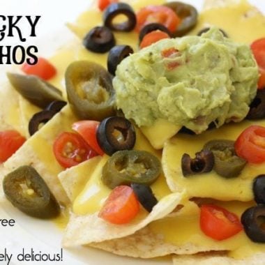 Wacky Nachos- Dairy-free, low-cal, meatless & delicious! - Butter With A Side of Bread