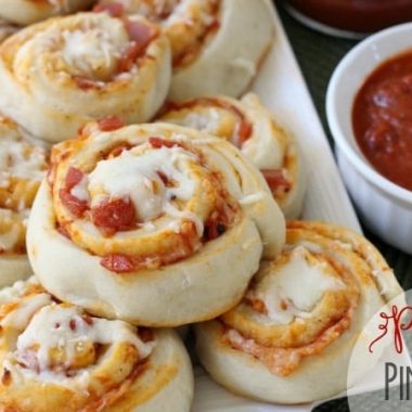 Pizza Pinwheels - Butter With A Side of Bread