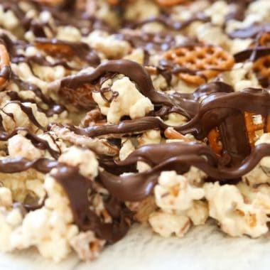 chocolate covered popcorn recipe