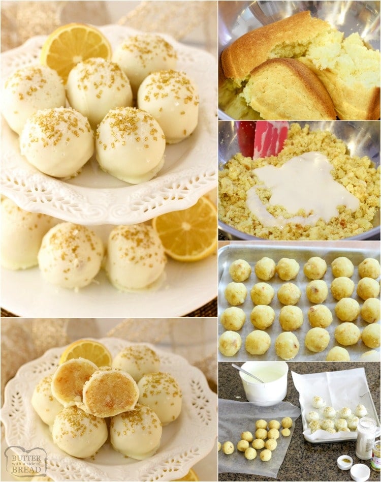Lemon Cake Balls recipe