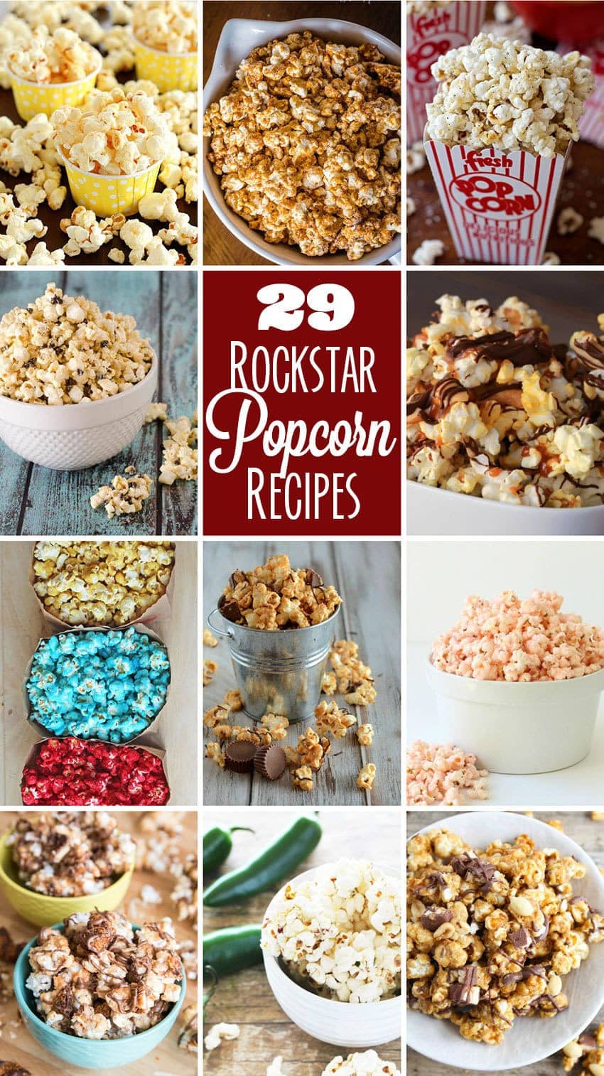 Rockstar Popcorn Recipes - Butter With A Side of Bread