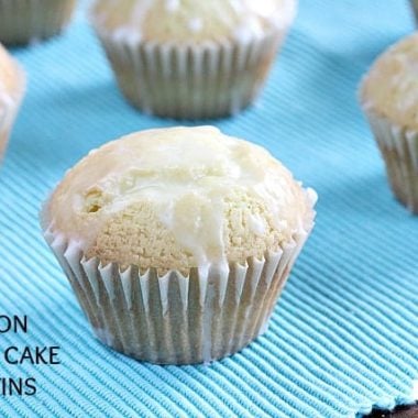Lemon Pound Cake Muffins - Butter With A Side of Bread