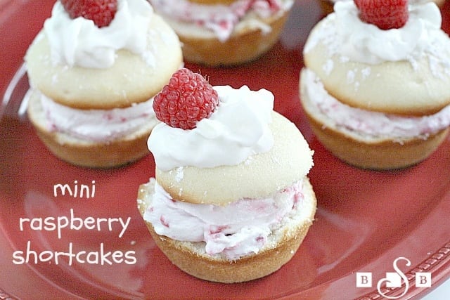Mini Raspberry Shortcakes - Butter With a Side of Bread