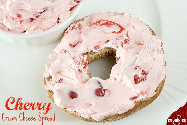 Cherry Cream Cheese Spread - Butter With a Side of Bread