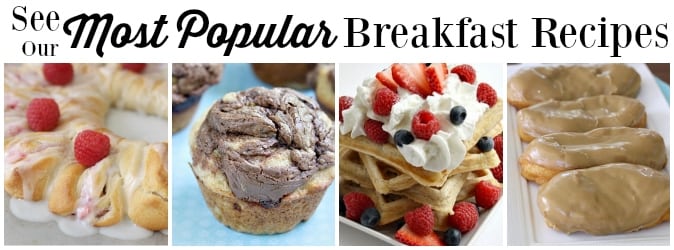 Popular Breakfast Recipes - Butter With a Side of Bread