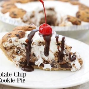 Chocolate Chip Cookie Pie - Butter With A Side of Bread