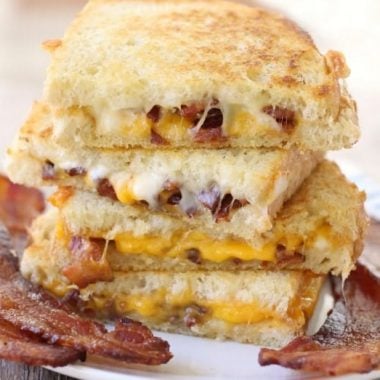 Bacon Grilled Cheese - Butter With A Side of Bread