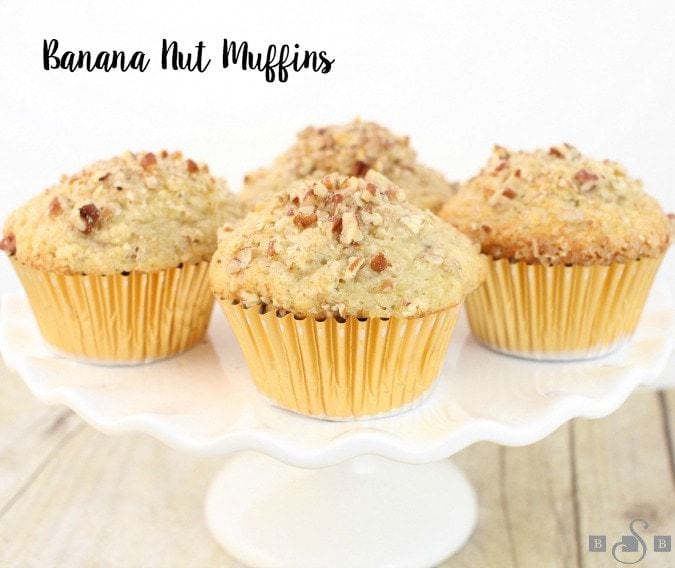 Banana Nut Muffins - Butter With A Side of Bread
