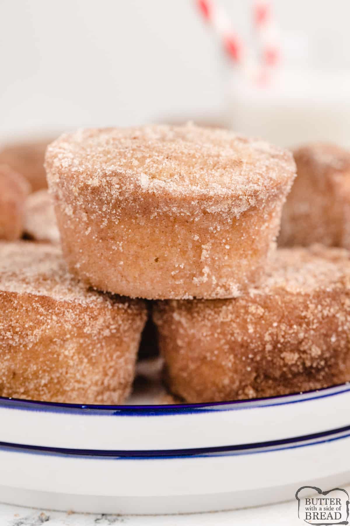 Muffins that taste like cinnamon sugar donuts