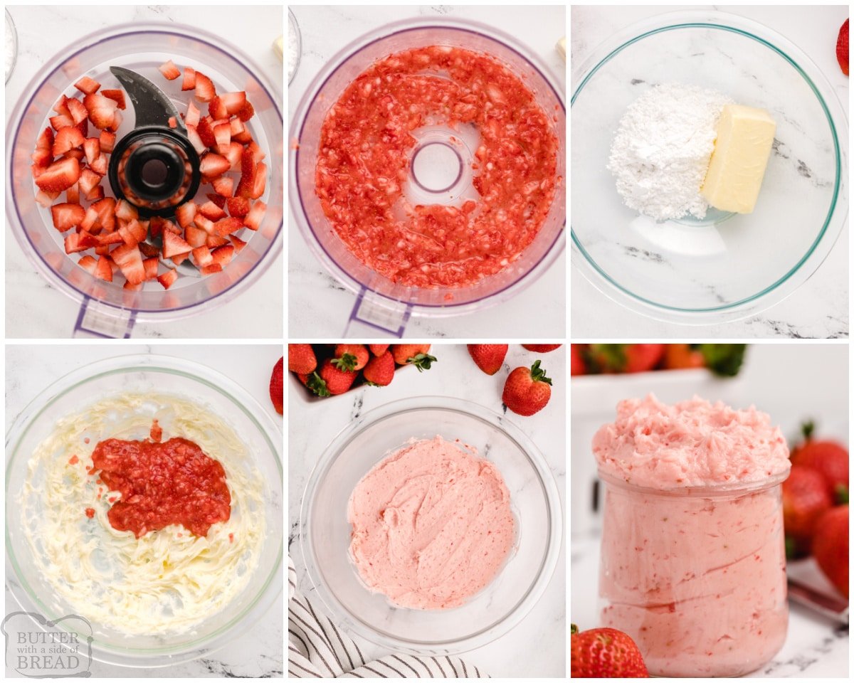 how to make fresh strawberry butter