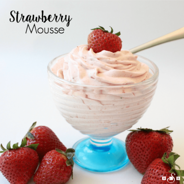 Strawberry Mousse - Butter With A Side of Bread