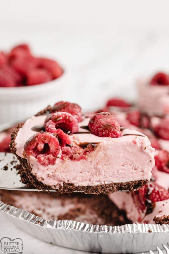 FROZEN RASPBERRY PIE - Butter with a Side of Bread