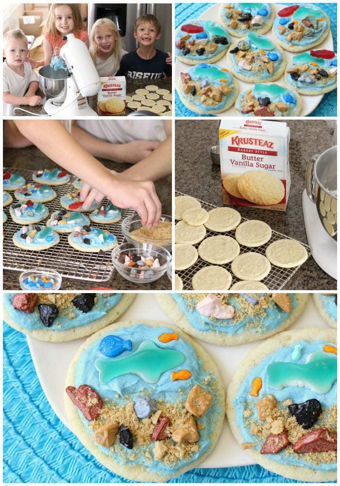 Under the Sea Fish Cookies ~ Shark Cookies - Butter With A Side of Bread