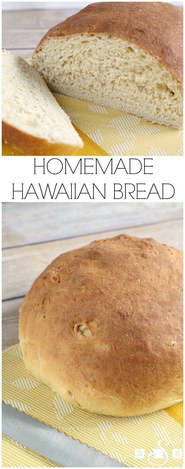 Hawaiian Bread made fresh with butter, eggs, flour, pineapple juice, ginger and vanilla. Simple, flavorful #Hawaiian #Bread recipe you can enjoy at home!