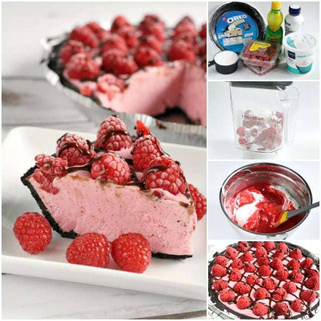 Raspberry Ice Cream Pie - Butter With a Side of Bread