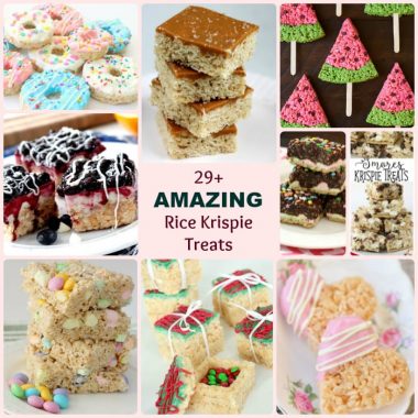 Amazing Rice Krispie Treat Recipes - Butter With A Side of Bread