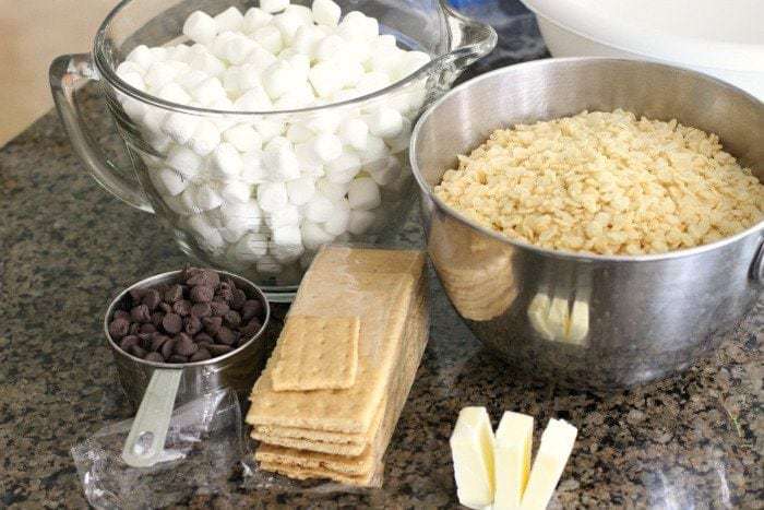 S'mores Krispie Treats - Butter With A Side of Bread