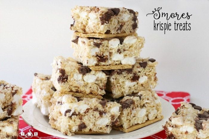 S'mores Krispie Treats - Butter With A Side of Bread