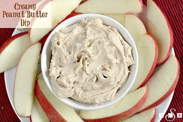 Creamy Peanut Butter Dip - Butter With a Side of Bread