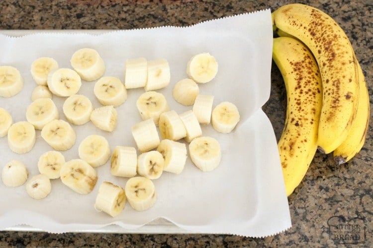 freeze ripe bananas