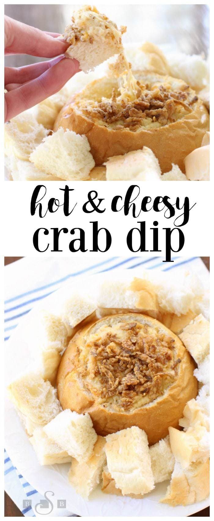 Cheesy Crab Dip - Butter With A Side of Bread